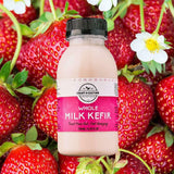 Craft & Culture - Kombucha, Kefir & Probiotics Singapore:Milk Kefir,Strawberry Whole Milk Kefir