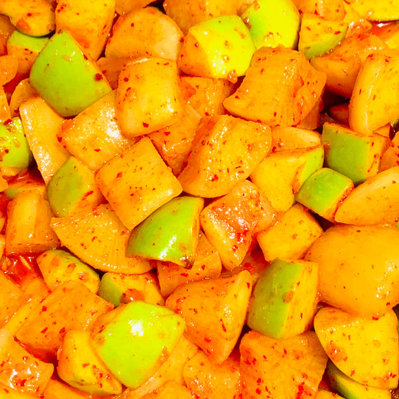 [New Recipe] Radish and Green Apple Kimchi
