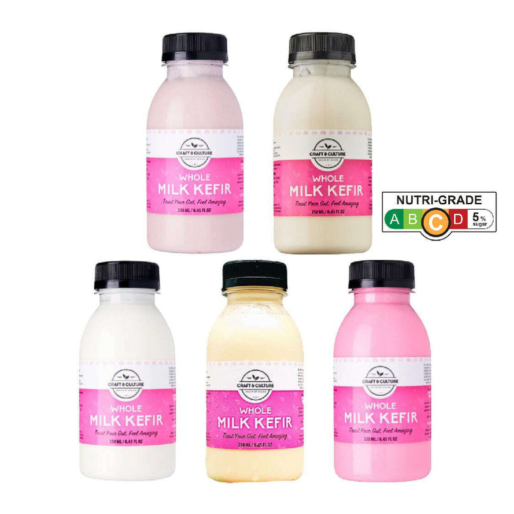 [SAMPLER 5] Whole Milk Kefir – Craft & Culture