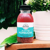 Rose-Chia Black Tea Kombucha - Craft & Culture - Kombucha, Kefir & Probiotics Singapore