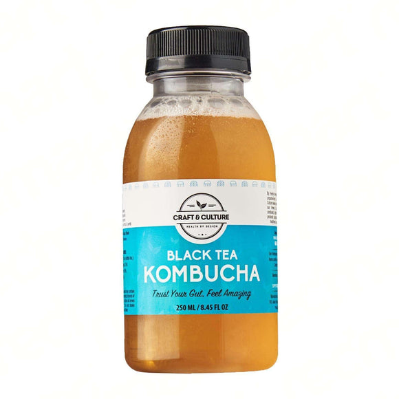 Tie Kuan Yin Black Tea Kombucha - Craft & Culture - Kombucha, Kefir & Probiotics Singapore